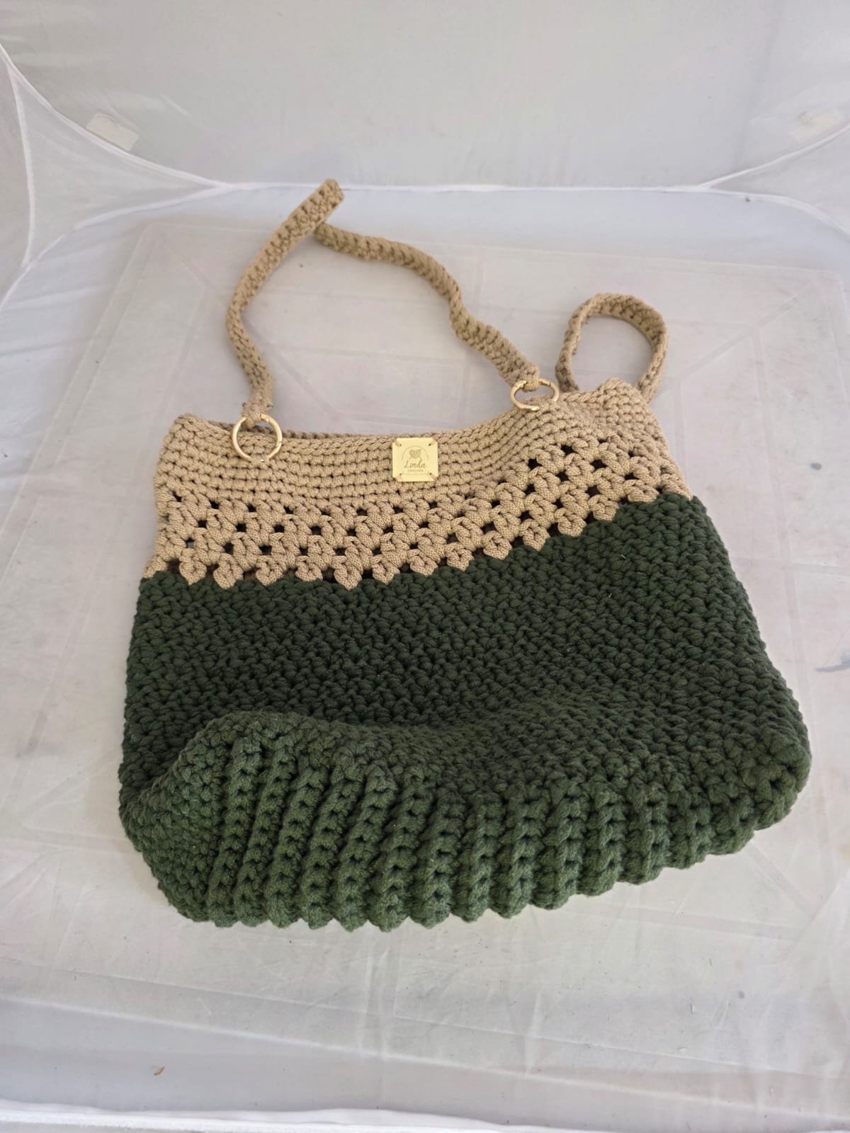 Bolsa Verde Musgo com Bolso