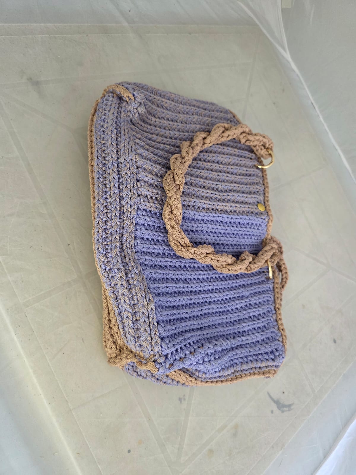 Bolsa Lavanda · lateral