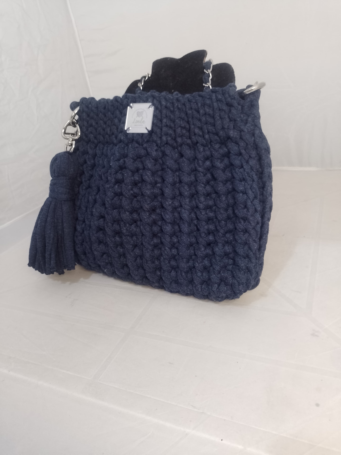 Bolsa Azul-Marinho · perfil