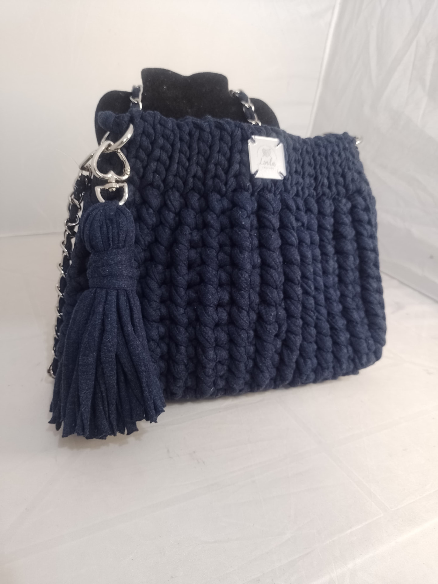 Bolsa Azul-Marinho · detalhe